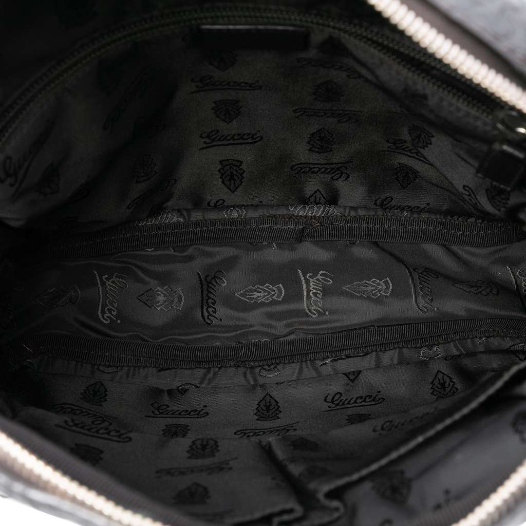 Gucci Guccissima Crossbody Brown Leather Good condition - Model View