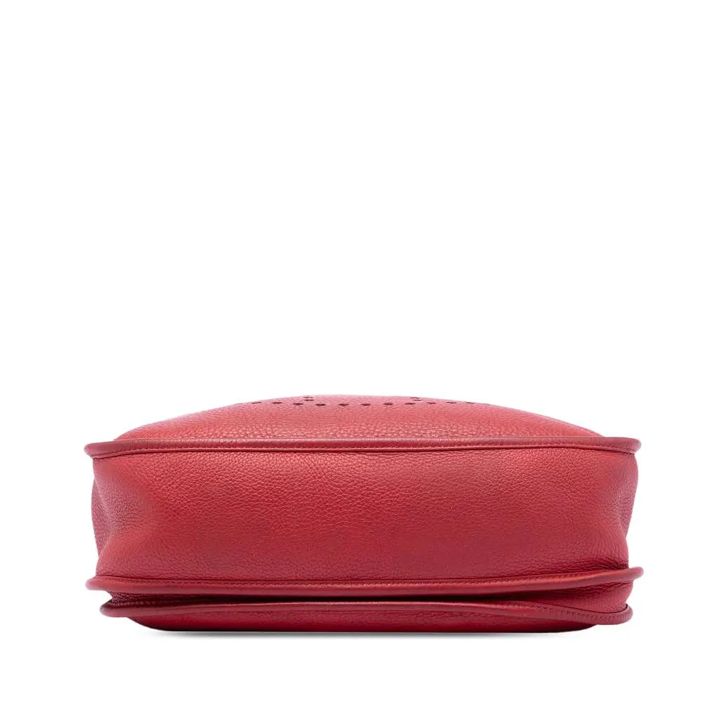 Hermès Clemence Evelyne III 33 Red Leather Very good - Inside View