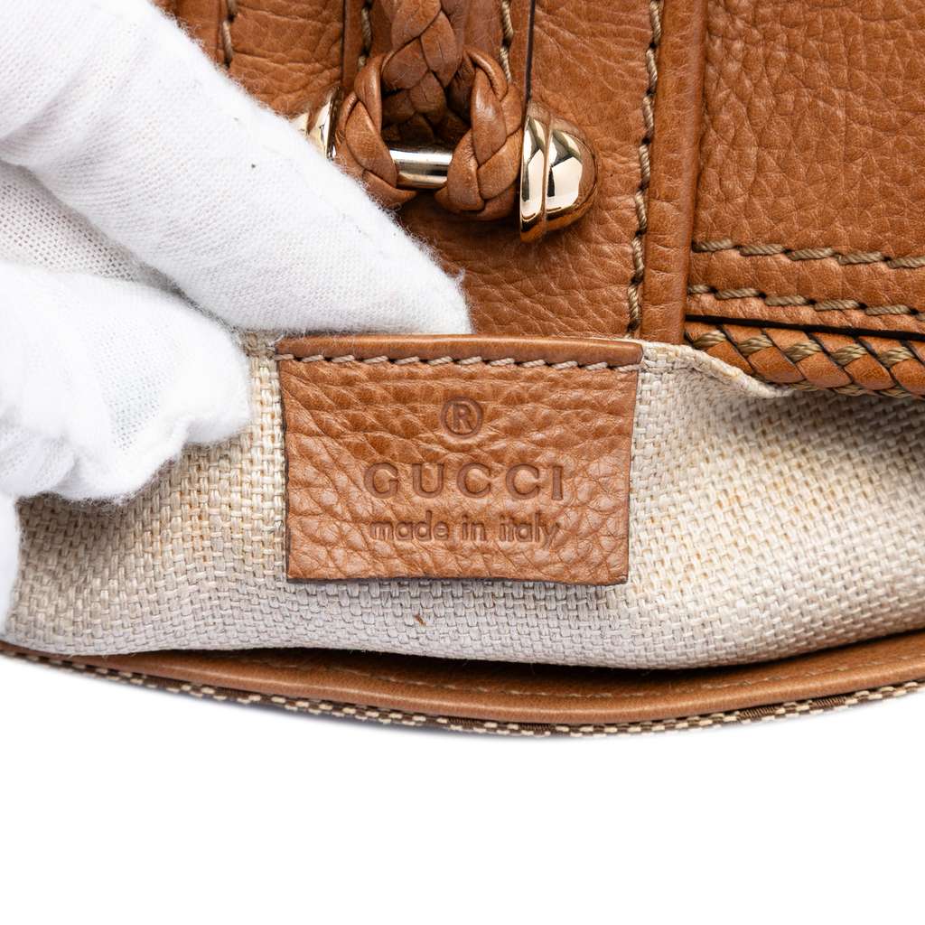 Gucci GG Canvas Marrakech Shoulder Bag Beige Good condition - Box View