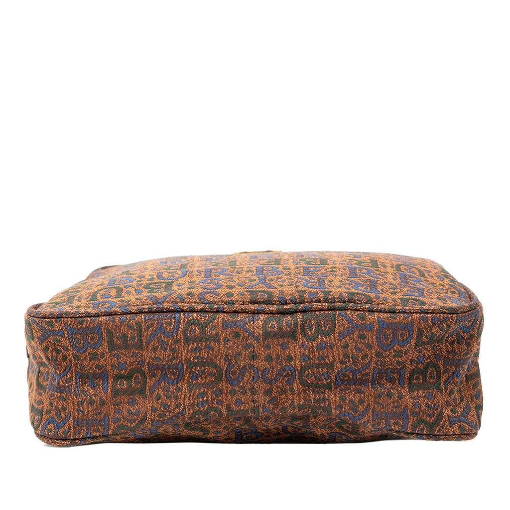 Burberry Canvas Pouch Brown Canvas Good condition - Inside View