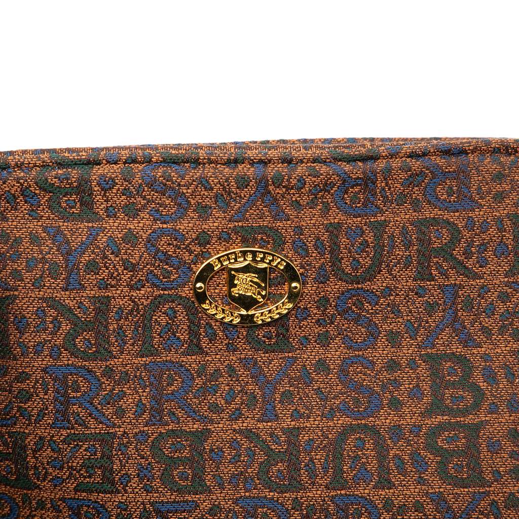 Burberry Canvas Pouch Brown Canvas Good condition - Box View