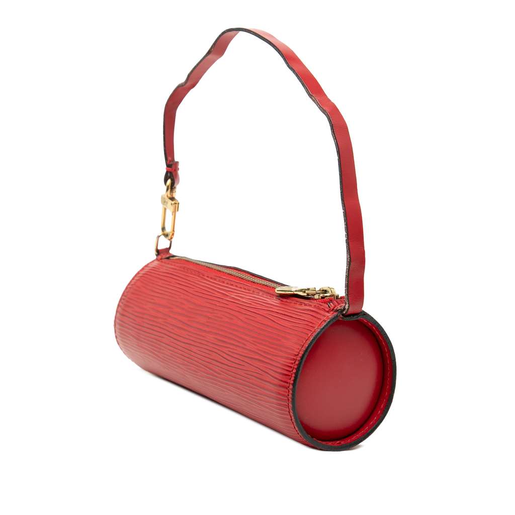 Louis Vuitton Epi Pochette Papillon Red Leather Good condition - Back View