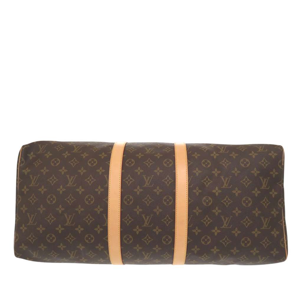 Louis Vuitton Monogram Keepall 55 Brown Good condition - Inside View