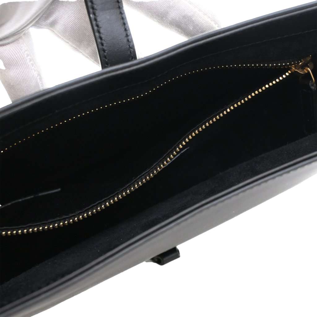 Saint Laurent Smooth Calfskin Le 5 a 7 Black Leather Good condition - Model View