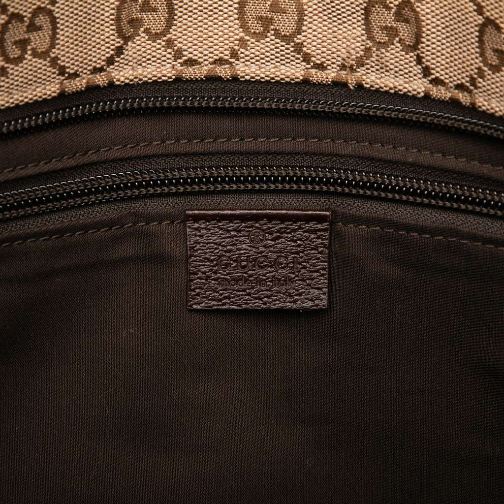 Gucci GG Canvas Web Crossbody Beige Good condition - Box View