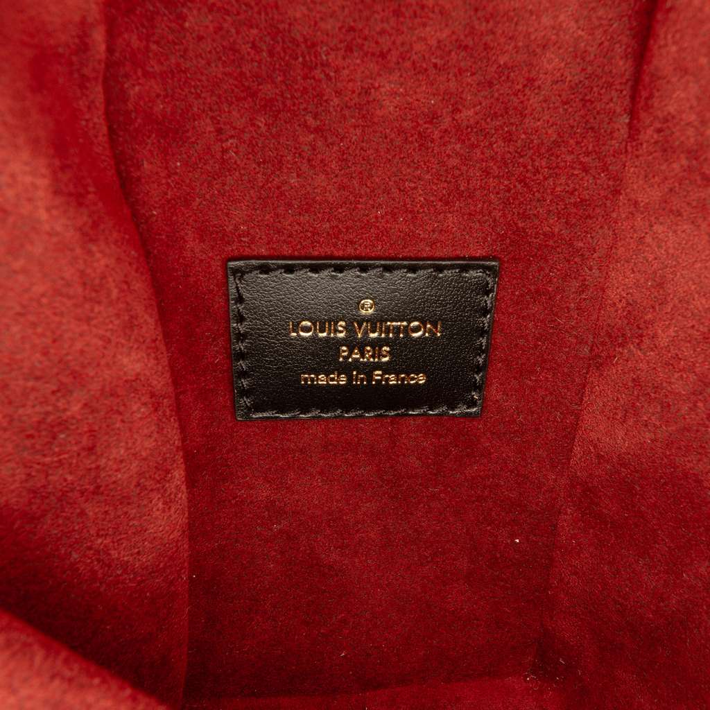 Louis Vuitton Sun Yitian Monogram Reverse Pup Side Trunk MM Brown Good condition - Box View