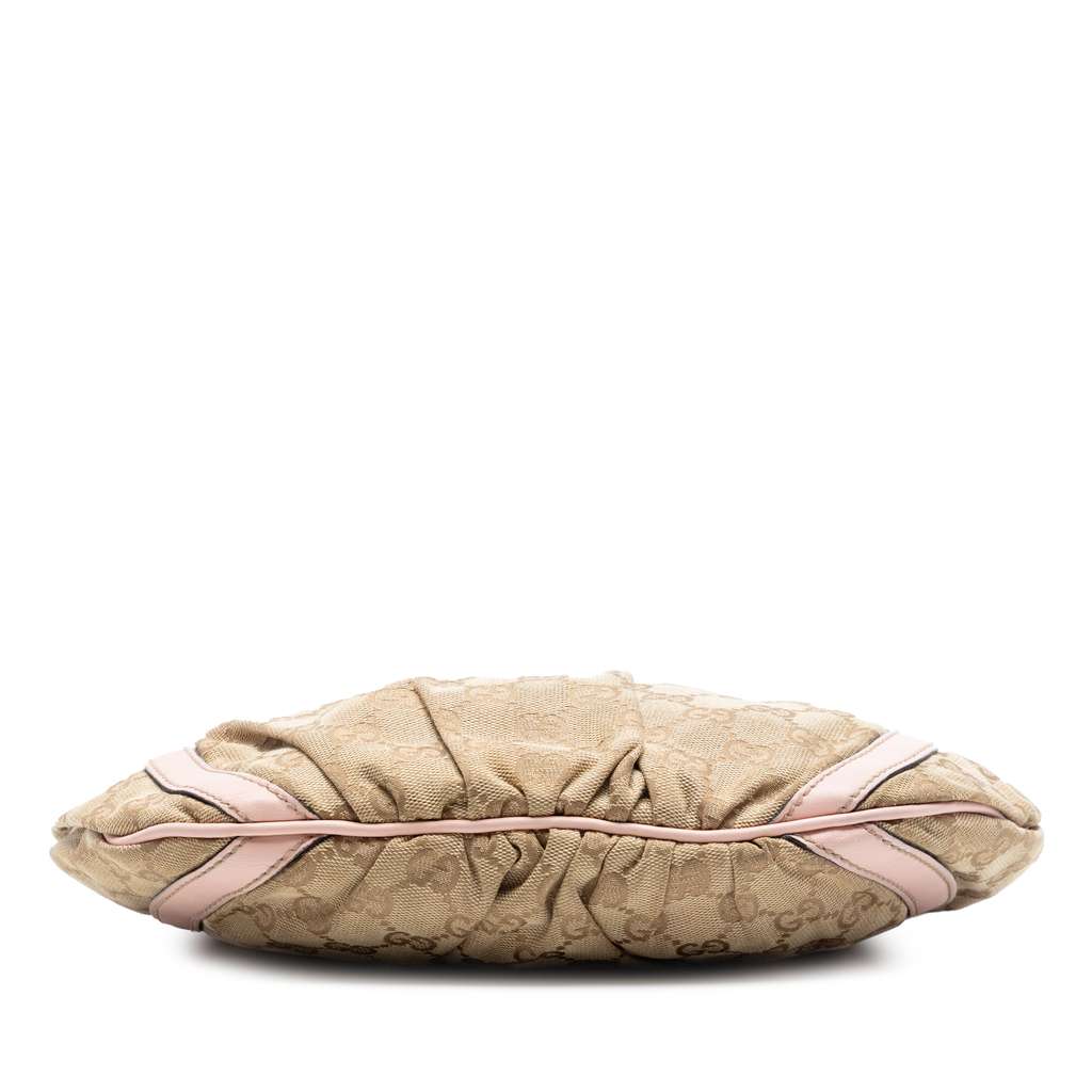 Gucci GG Canvas Abbey D Ring Crossbody Beige Canvas Good condition - Inside View