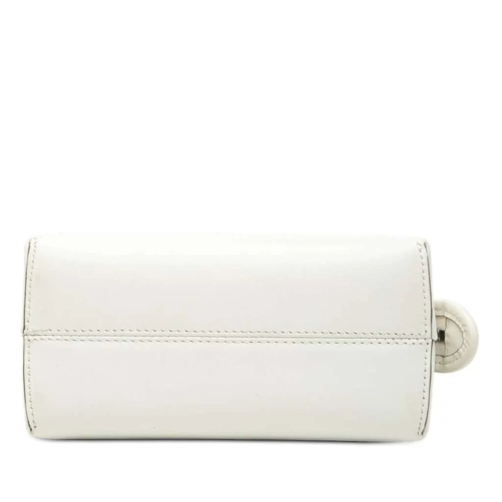 Fendi Mini Leather By The Way Roma Satchel White Leather Very good - Inside View