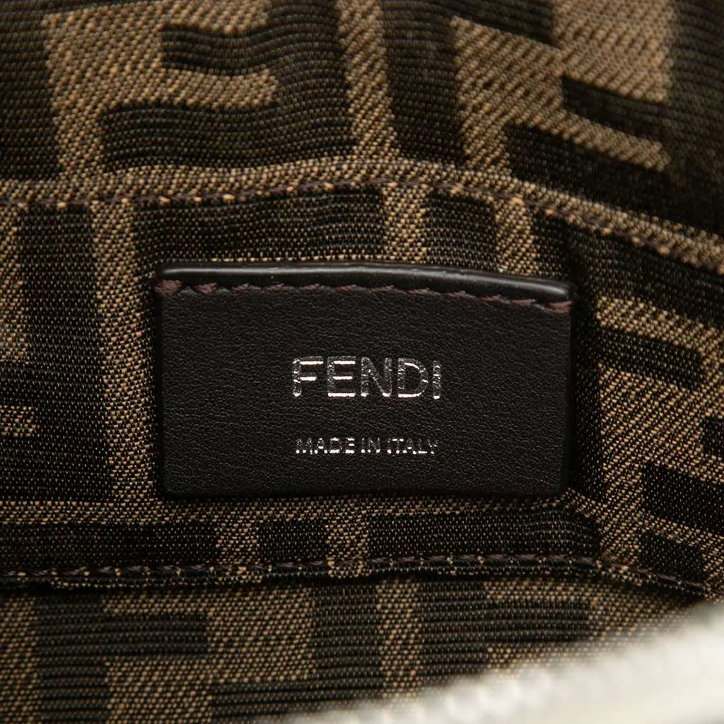 Fendi Mini Leather By The Way Roma Satchel White Leather Very good - Box View
