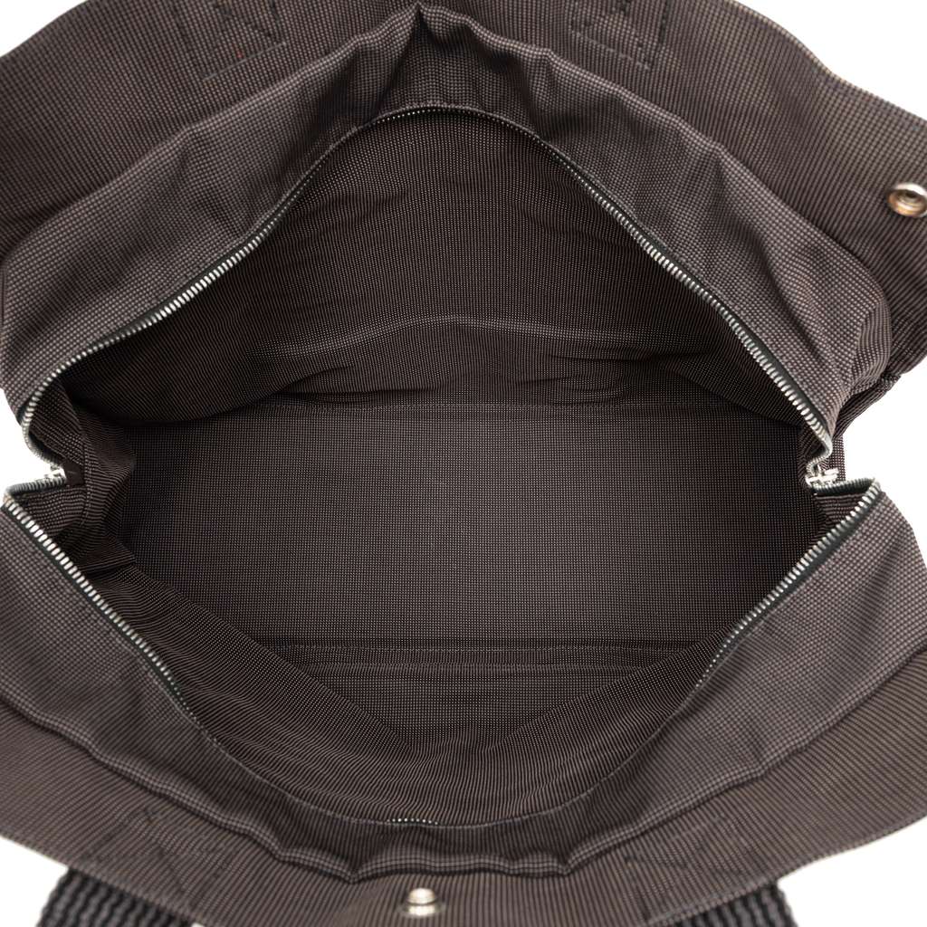 Hermès Canvas Herline GM Grey Canvas Good condition - Model View