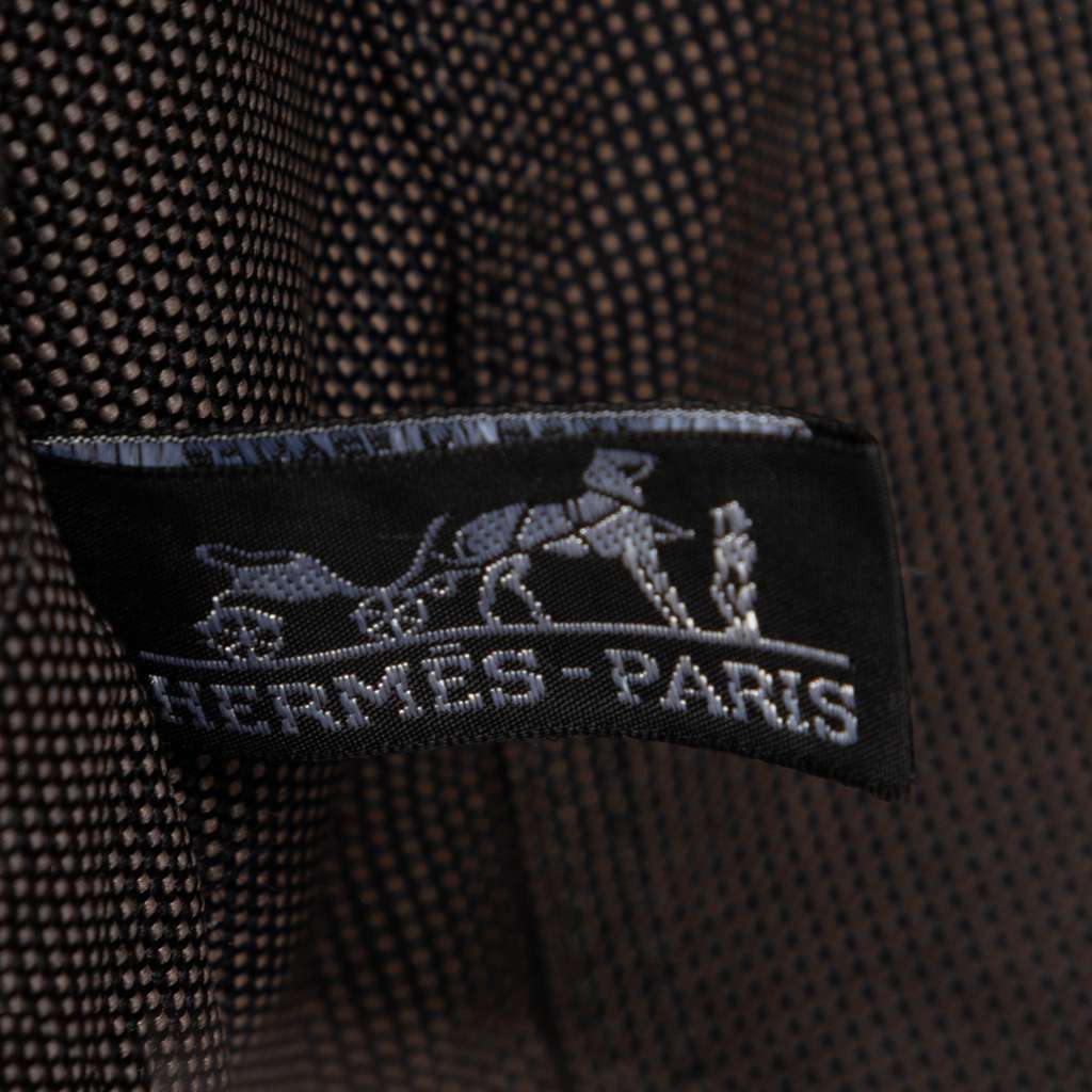 Hermès Canvas Herline GM Grey Canvas Good condition - Box View