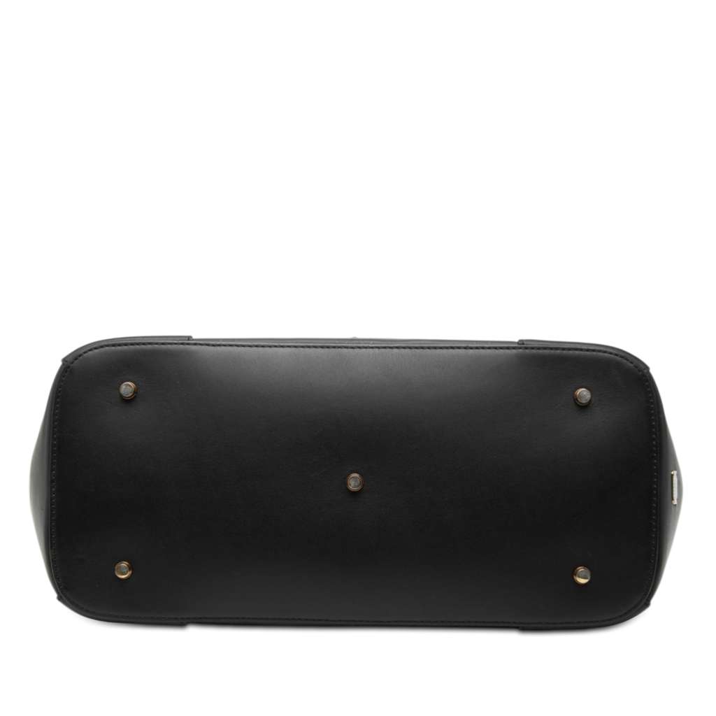 Mcm Visetos Nylon Claudia Studded Tote Black Good condition - Inside View