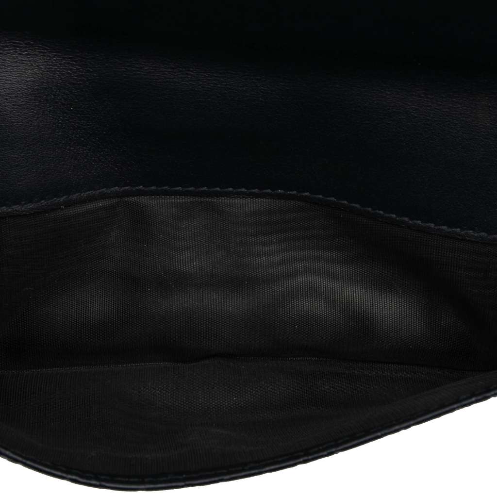 Gucci Microguccissima Long Wallet Blue Leather Good condition - Box View