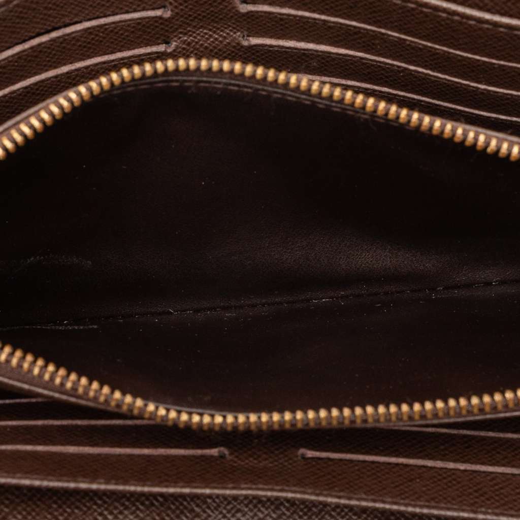 Louis Vuitton Damier Ebene Sistina Portefeuille Wallet Brown Good condition - Model View