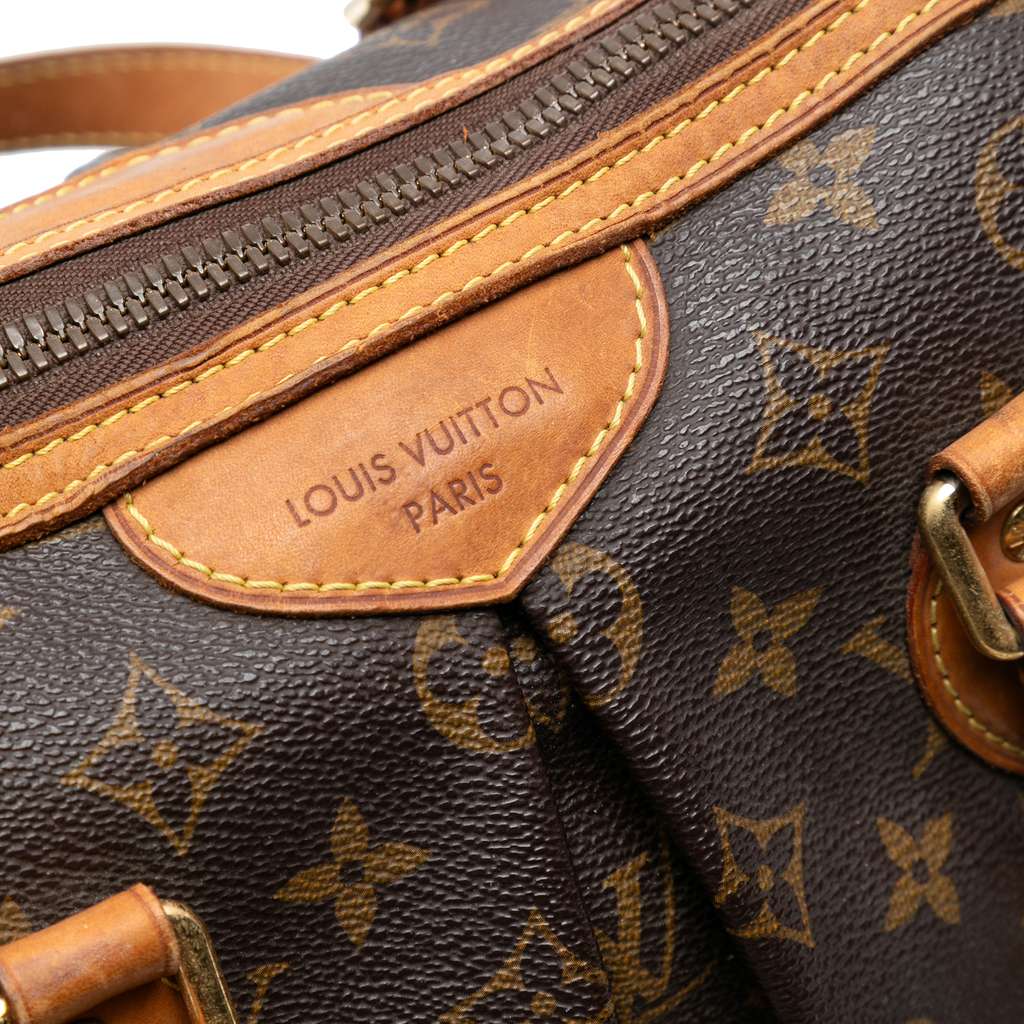 Louis Vuitton Monogram Palermo PM Brown Good condition - Box View