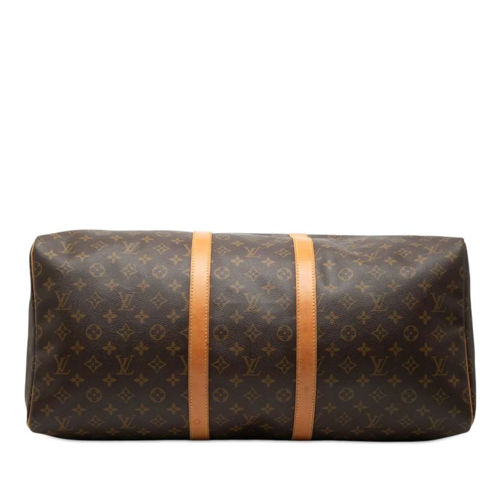 Louis Vuitton Monogram Keepall 55 Brown Good condition - Inside View