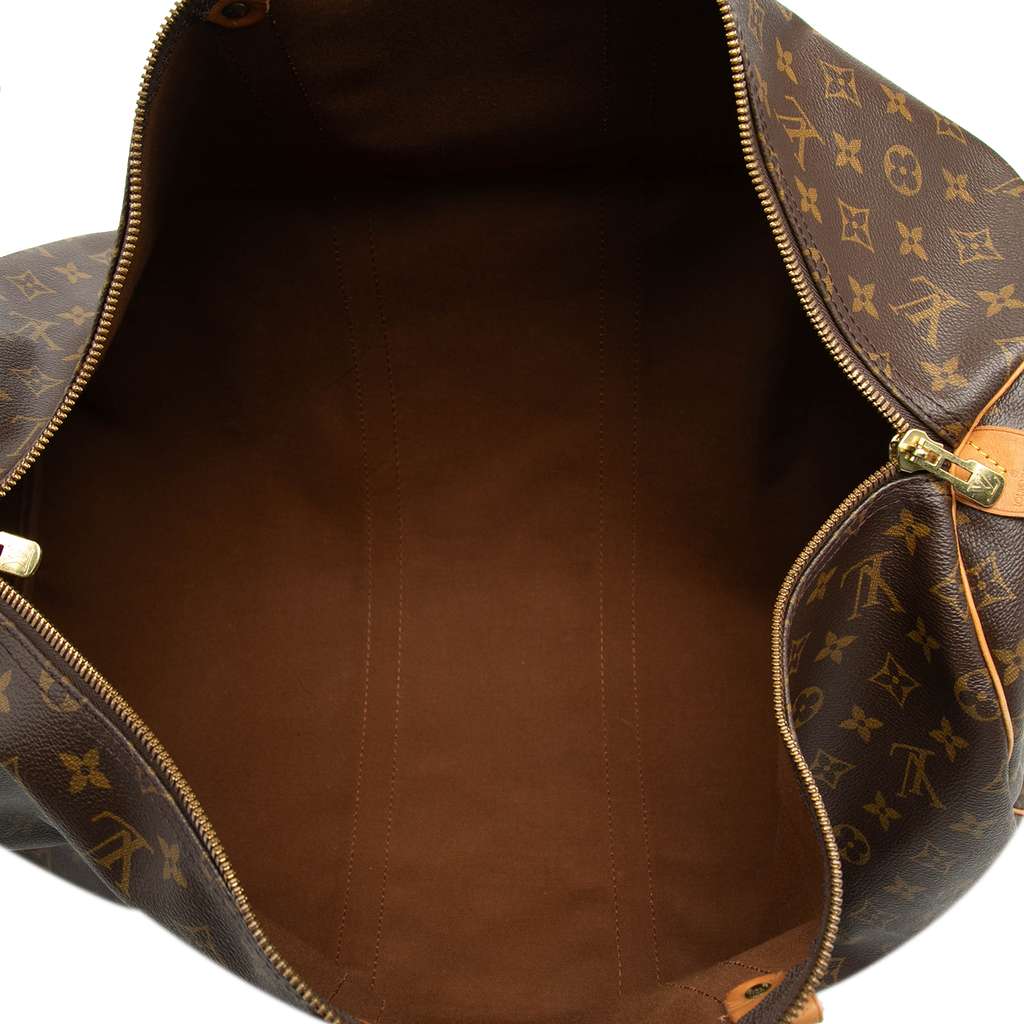 Louis Vuitton Monogram Keepall 55 Brown Good condition - Model View