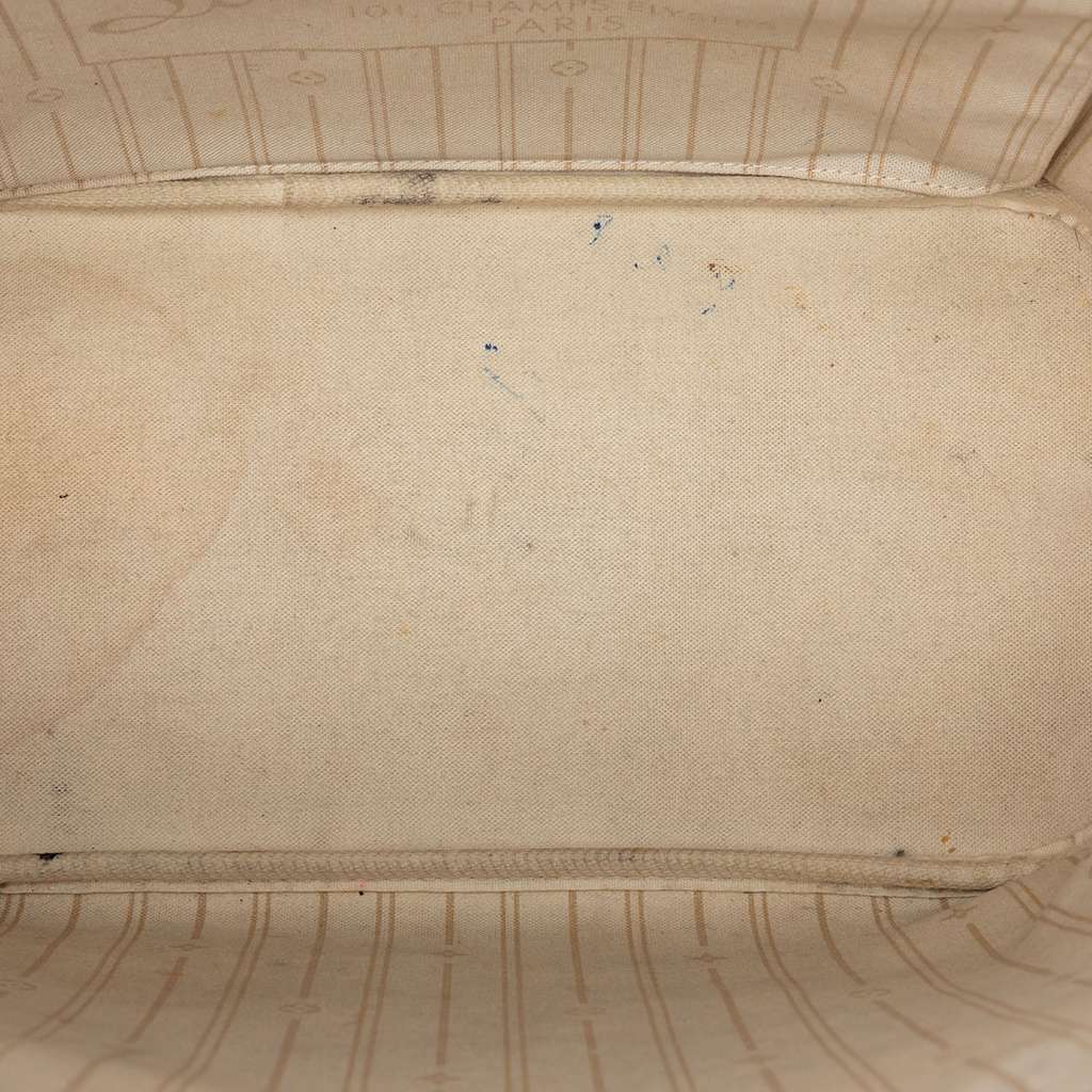 Louis Vuitton Damier Azur Neverfull MM White Good condition - Model View