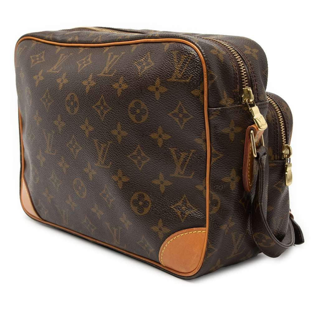 Louis Vuitton Monogram Nil Crossbody Brown Good condition - Back View