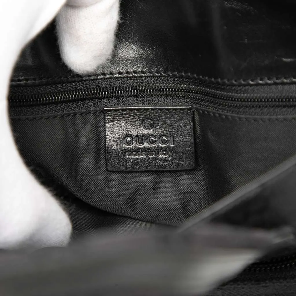 Gucci GG Canvas Handbag Black Canvas Very good - Box View