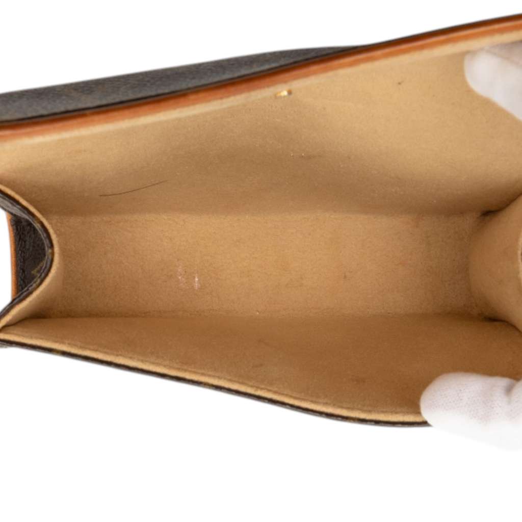 Louis Vuitton Monogram Pochette Florentine Brown Good condition - Model View