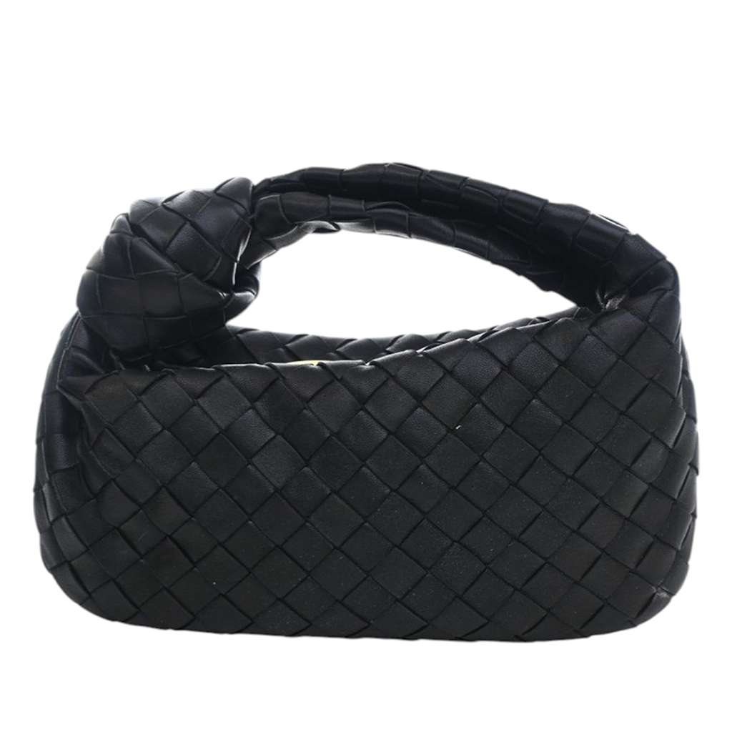 Bottega Veneta Mini Nappa Intrecciato Jodie Black Leather Good condition - Model View