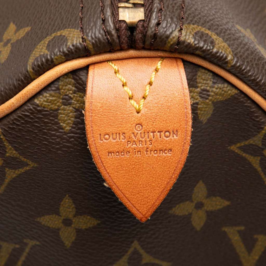 Louis Vuitton Monogram Speedy 30 Brown Good condition - Box View