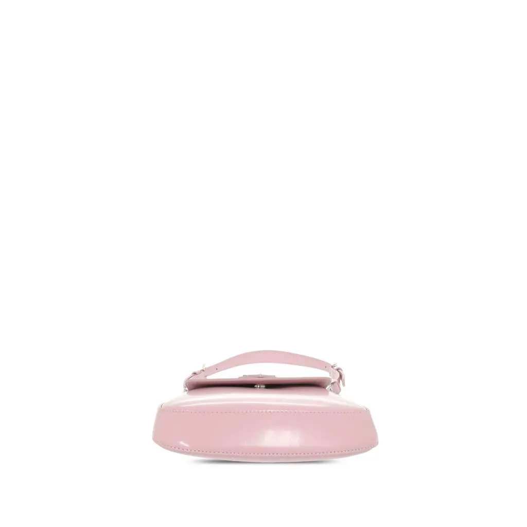 Prada Mini Brushed Leather Cleo Bag Pink Leather Never worn - Inside View