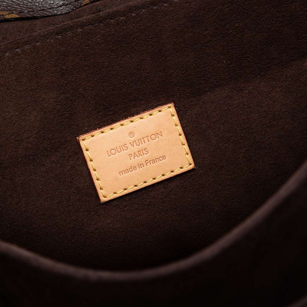 Louis Vuitton Monogram Pochette Metis Brown Good condition - Box View