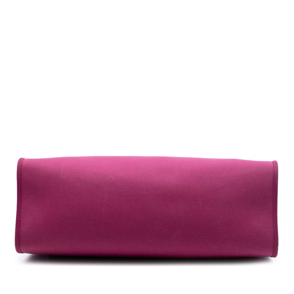 Hermès Toile Herbag Zip 39 Pink Canvas Good condition - Inside View