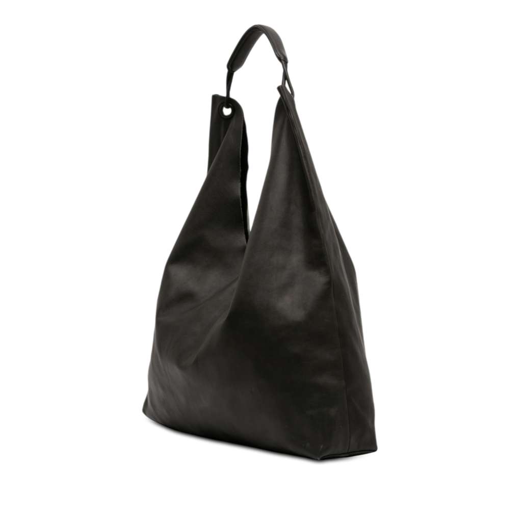 The Row Leather Bindle Three Hobo Black Leather Good condition - Back View