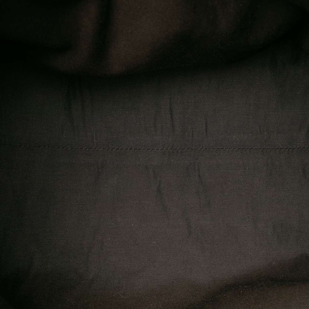 Gucci Large GG Denim Marrakech Tote Brown Denim Good condition - Model View