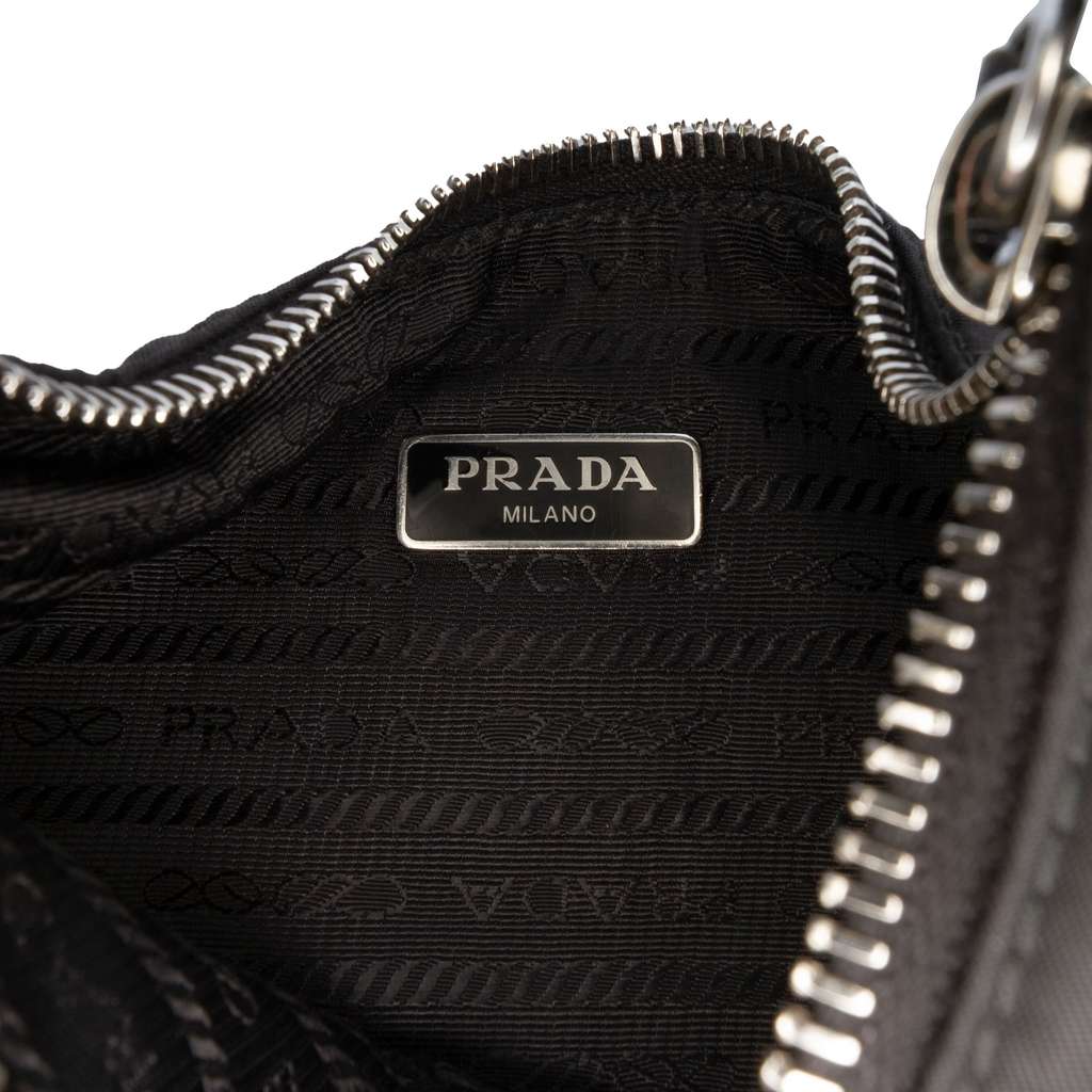 Prada Re Nylon Re Edition 2005 Satchel Black Good condition - Box View