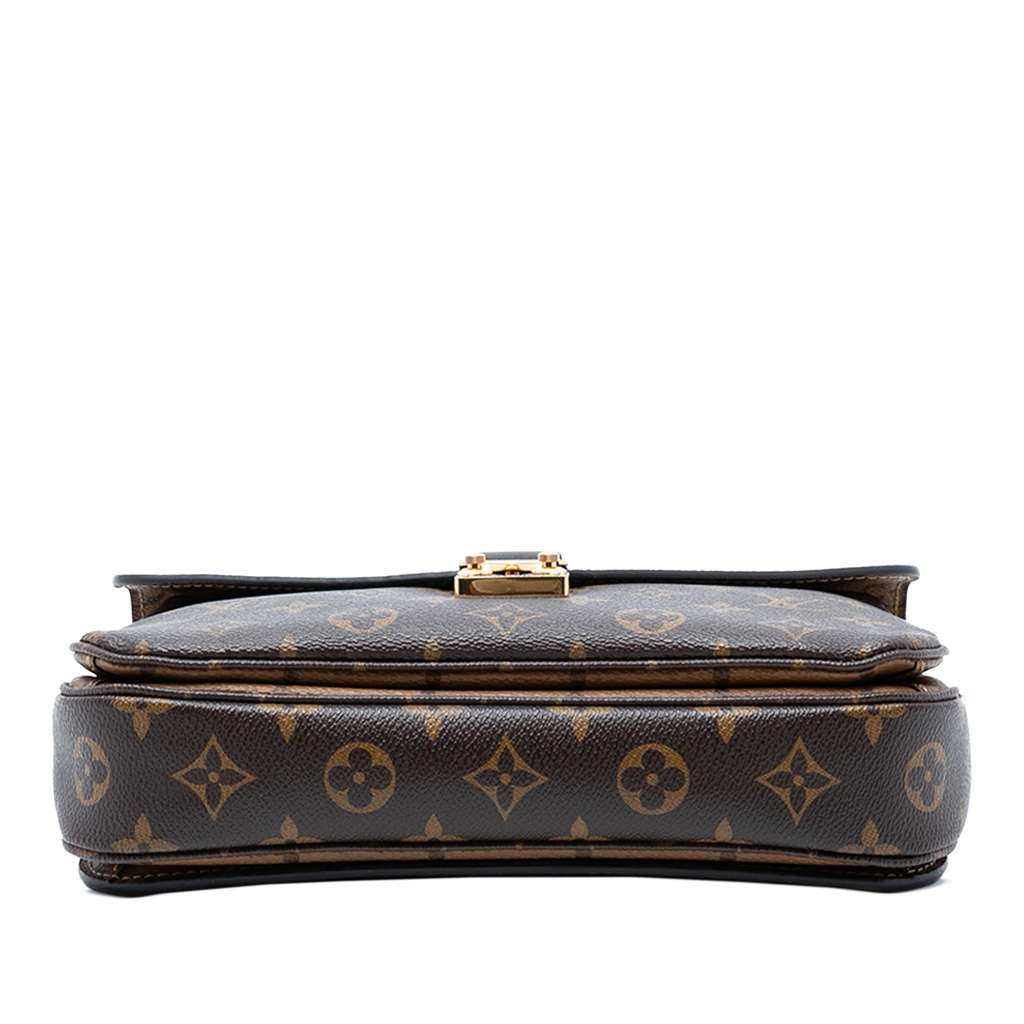 Louis Vuitton Monogram Reverse Pochette Metis Brown Good condition - Inside View