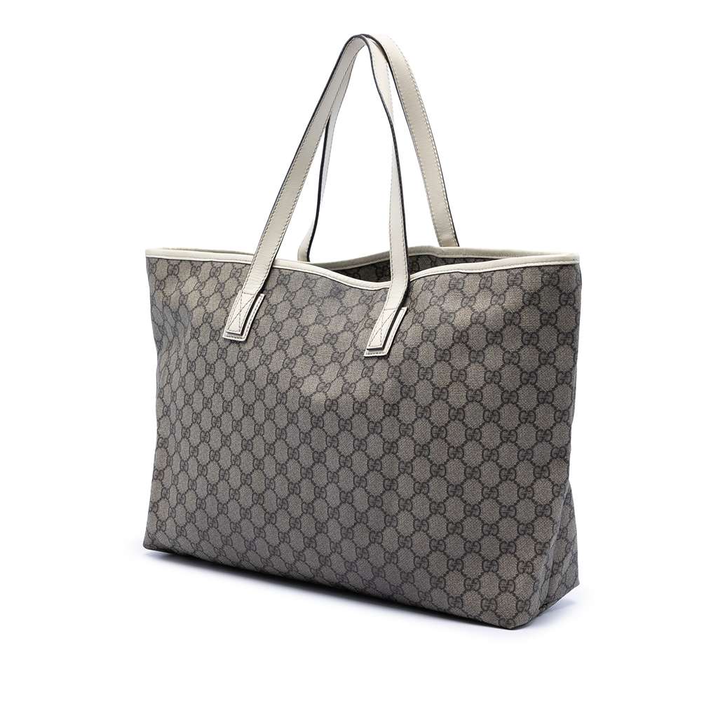 Gucci GG Supreme Tote Beige Good condition - Back View