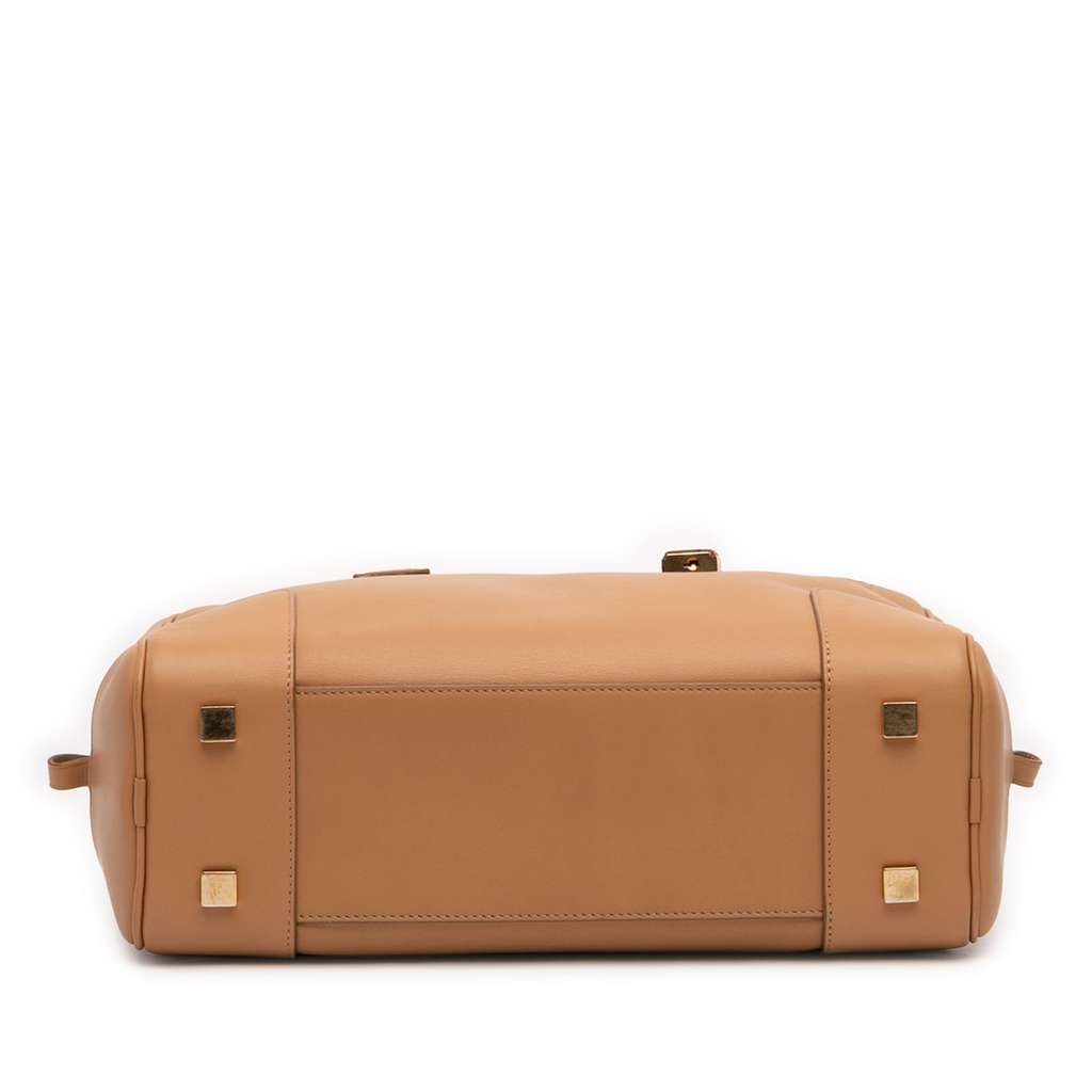 Loewe Leather Amazona 28 Brown Leather Good condition - Inside View