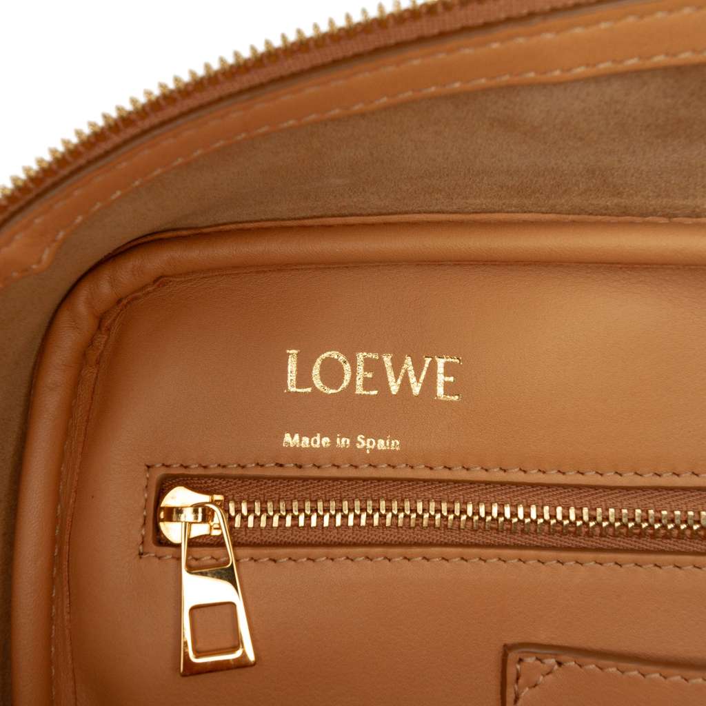 Loewe Leather Amazona 28 Brown Leather Good condition - Box View