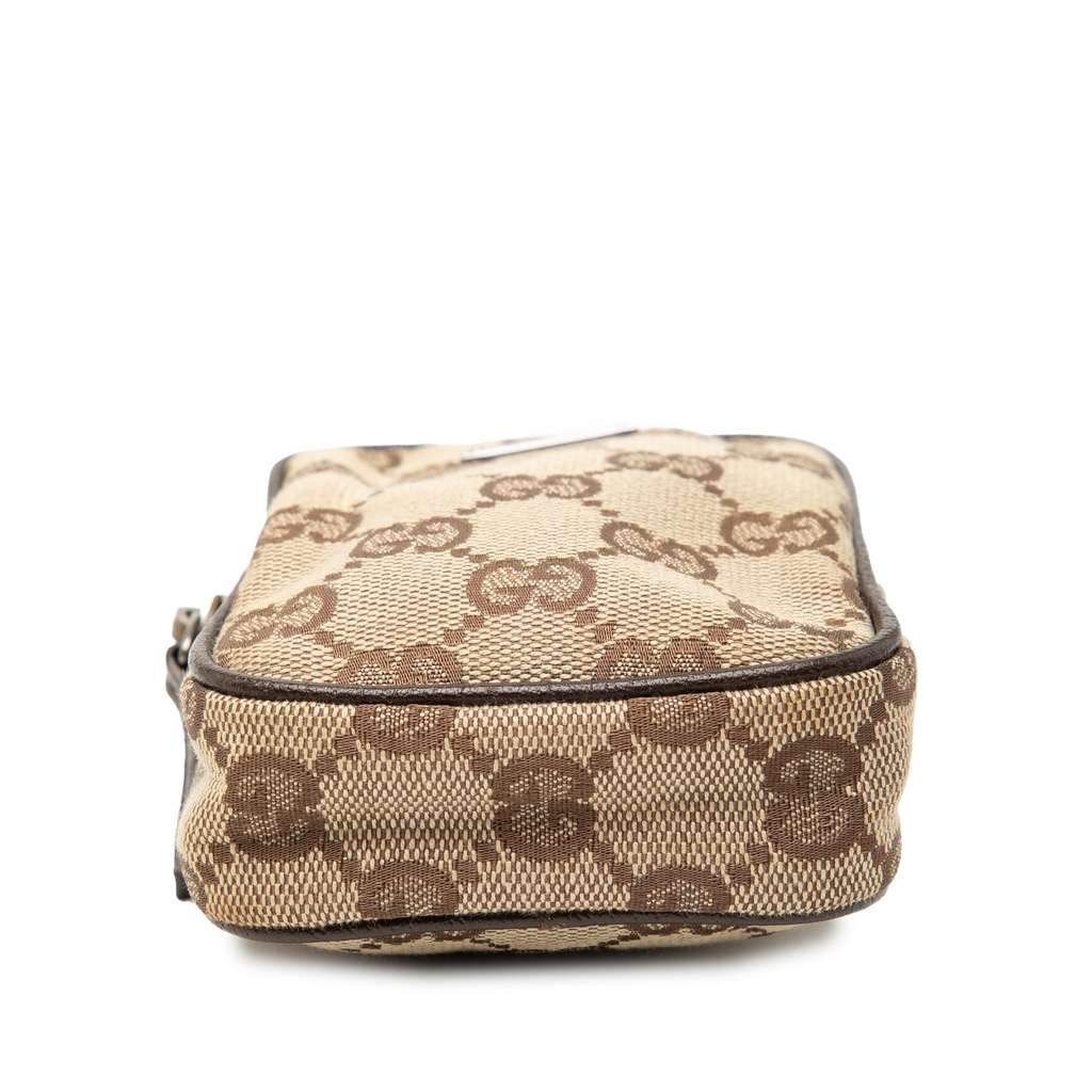 Gucci GG Canvas Cigarette Pouch Beige Canvas Good condition - Inside View