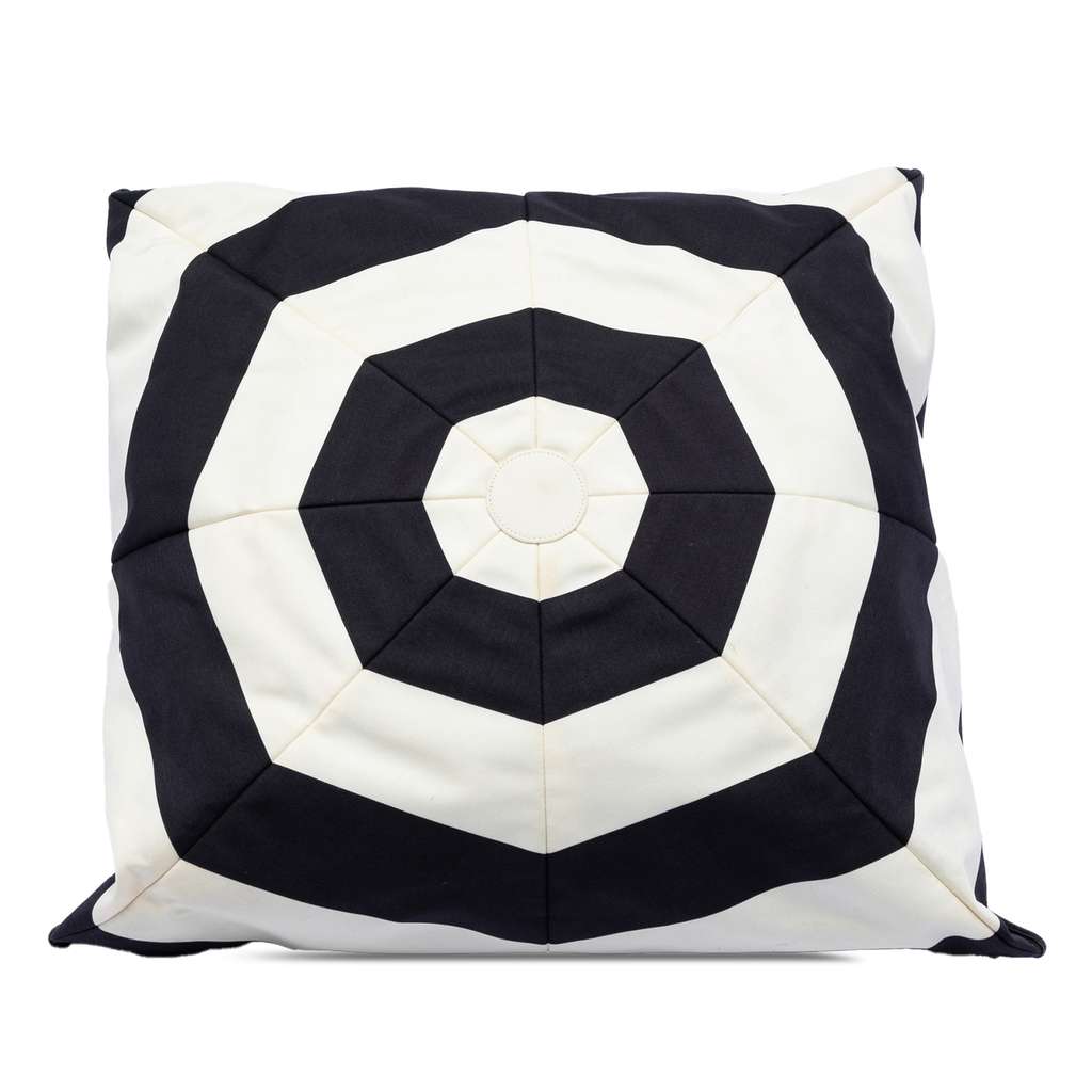 Chanel CC Canvas Stripe Tote Black Canvas Good condition - Inside View