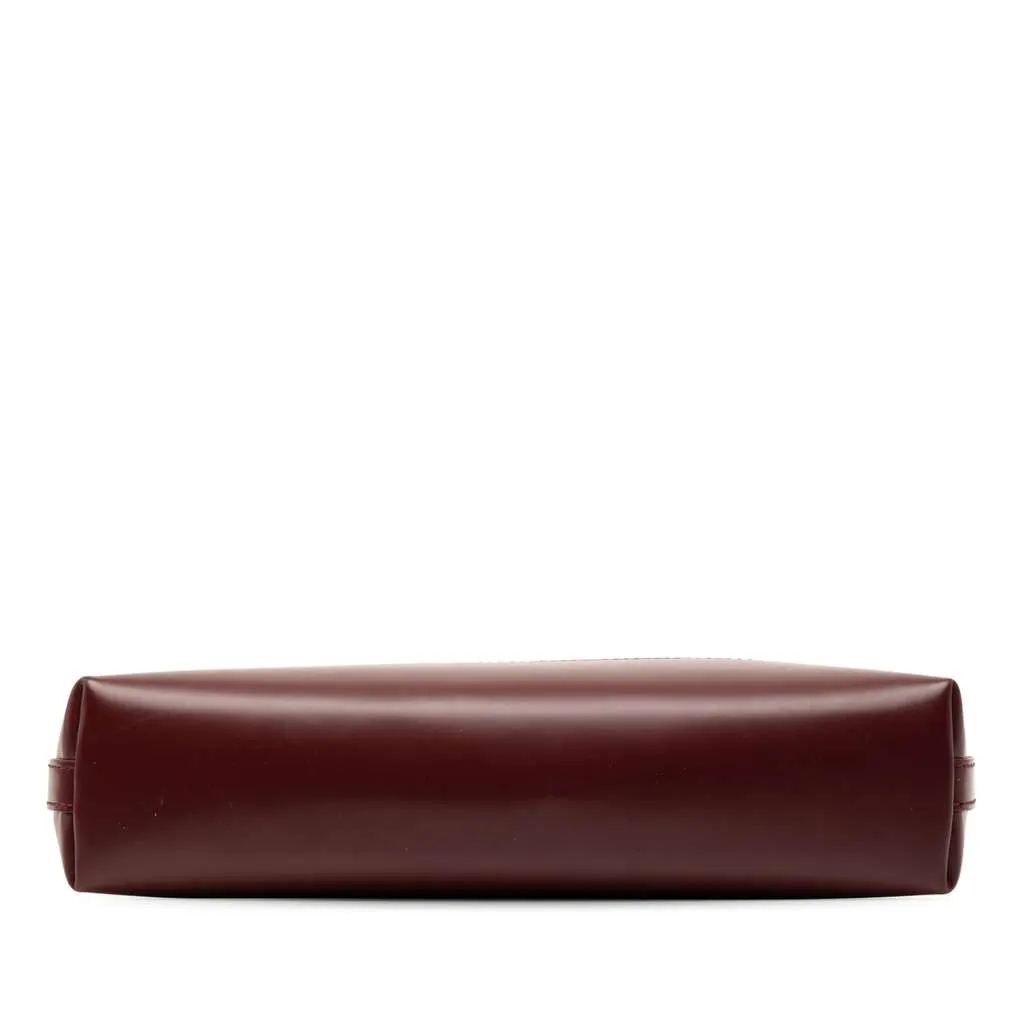 Balenciaga Canvas Logo Crossbody Brown Canvas Very good - Inside View