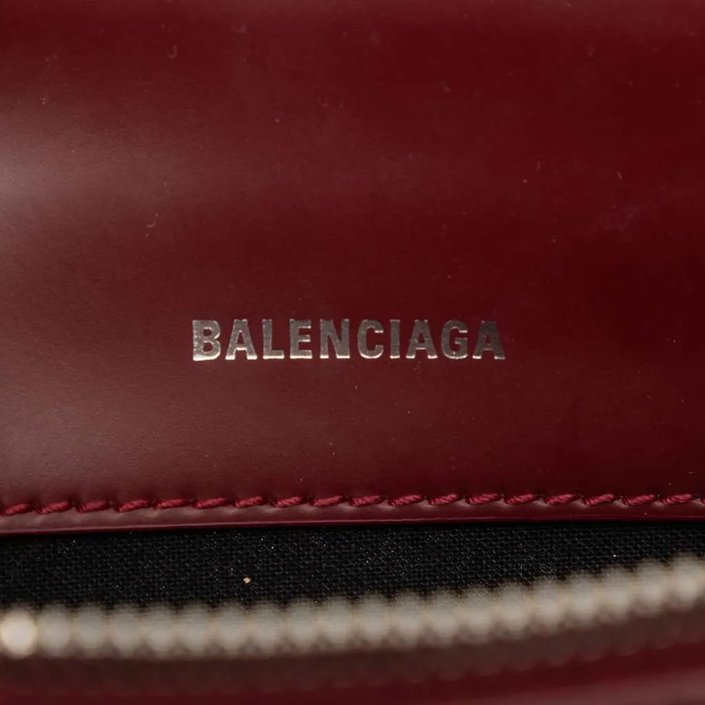 Balenciaga Canvas Logo Crossbody Brown Canvas Very good - Box View