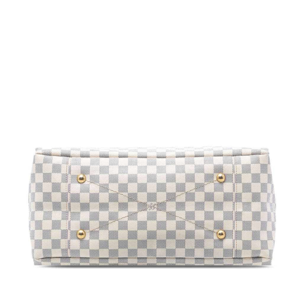 Louis Vuitton Damier Azur Artsy MM White Good condition - Inside View