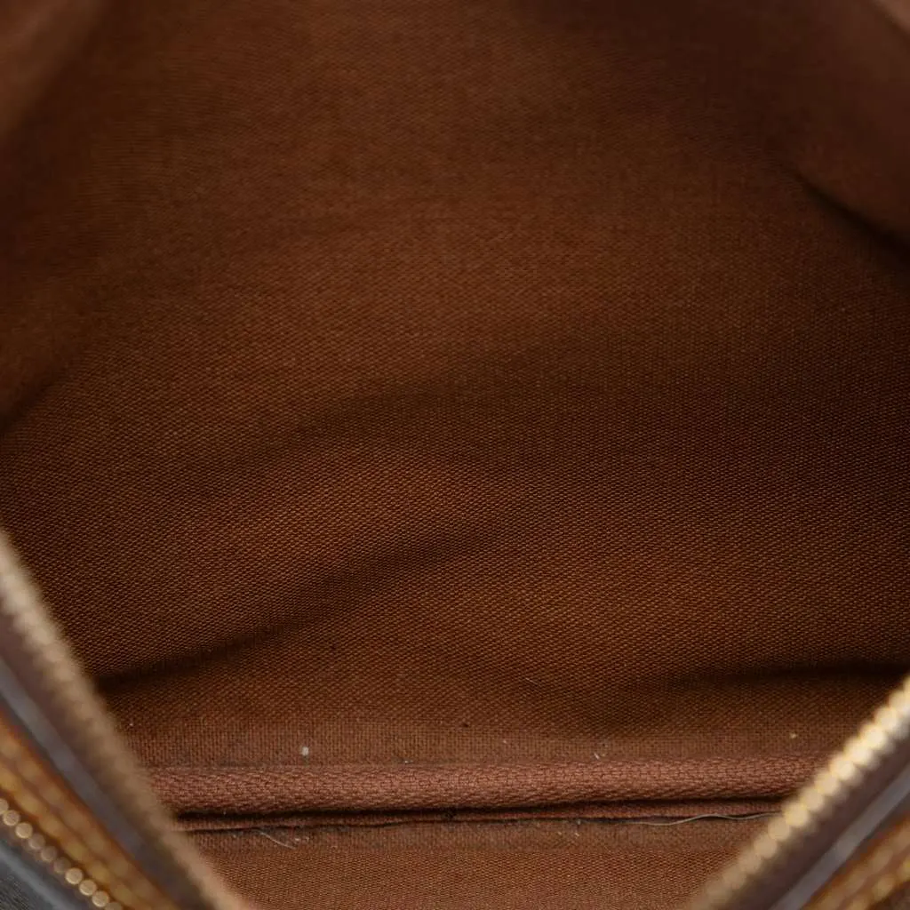 Louis Vuitton Monogram Bosphore Pochette Brown Very good - Model View