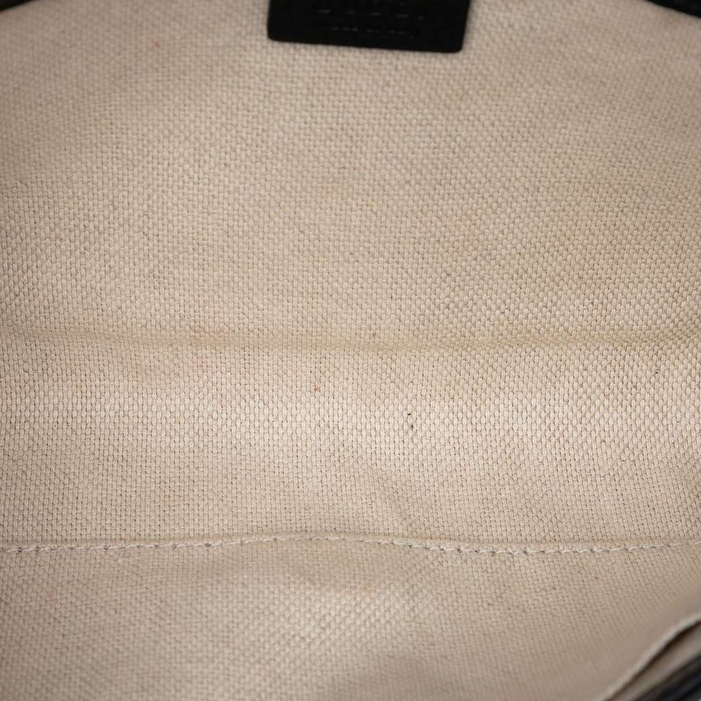 Gucci Leather Soho Disco Clutch Black Leather Good condition - Model View