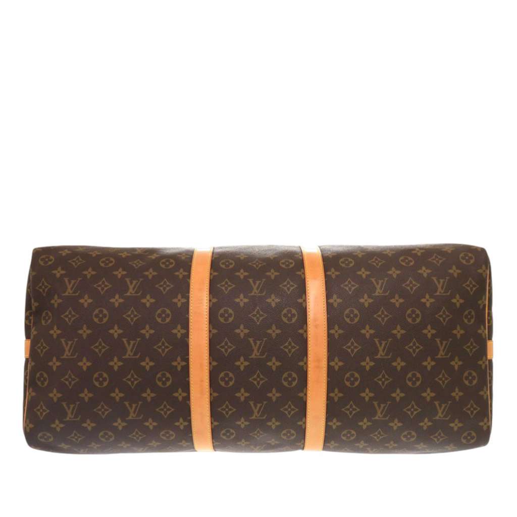 Louis Vuitton Monogram Keepall Bandouliere 60 Brown Good condition - Inside View