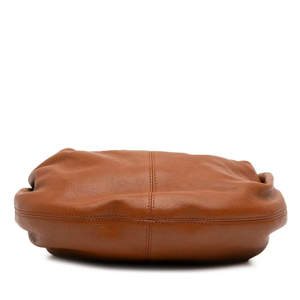Chloé Small Leather Bracelet Hobo Brown Leather Very good - Inside View