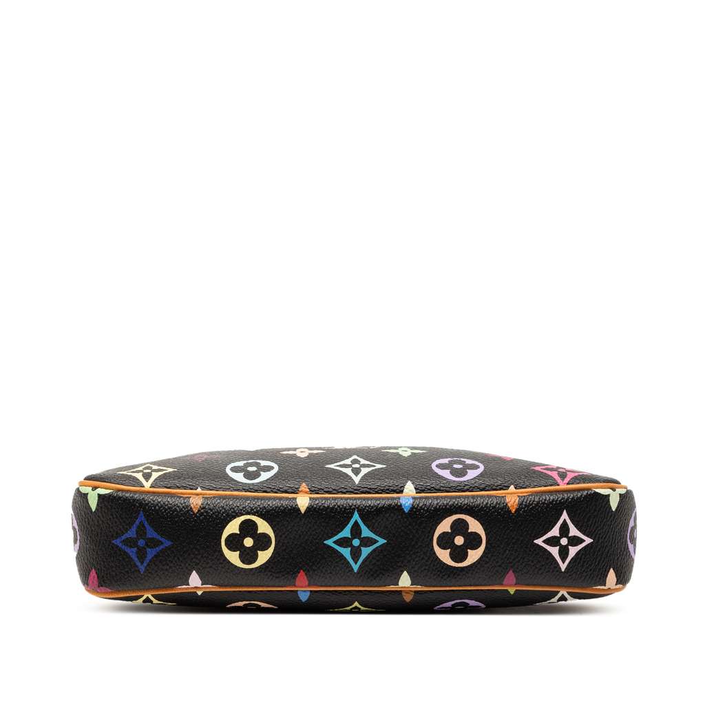 Louis Vuitton Monogram Multicolore Pochette Accessoires Black Good condition - Inside View