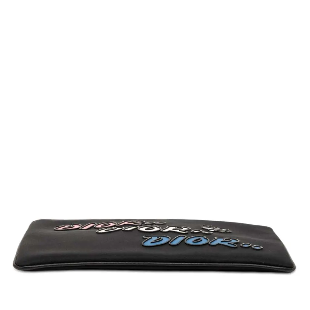 Dior Kaws Bee Nylon Pouch Black Very good - Inside View
