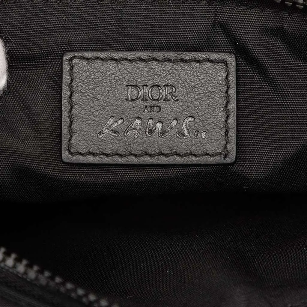 Dior Kaws Bee Nylon Pouch Black Very good - Box View