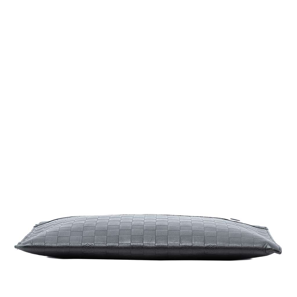 Louis Vuitton Damier Infini Pochette Discovery GM Black Leather Good condition - Inside View